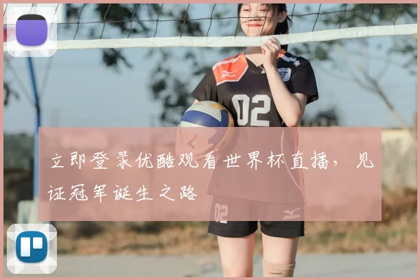 立即登录优酷观看世界杯直播，见证冠军诞生之路